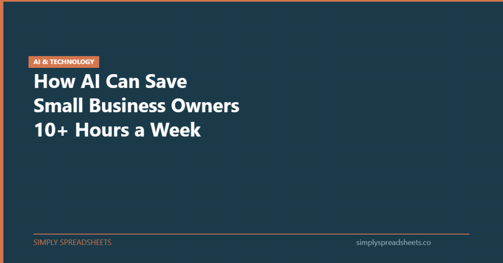 How AI Can Save Small Business Owners 10+ Hours a&nbsp;Week